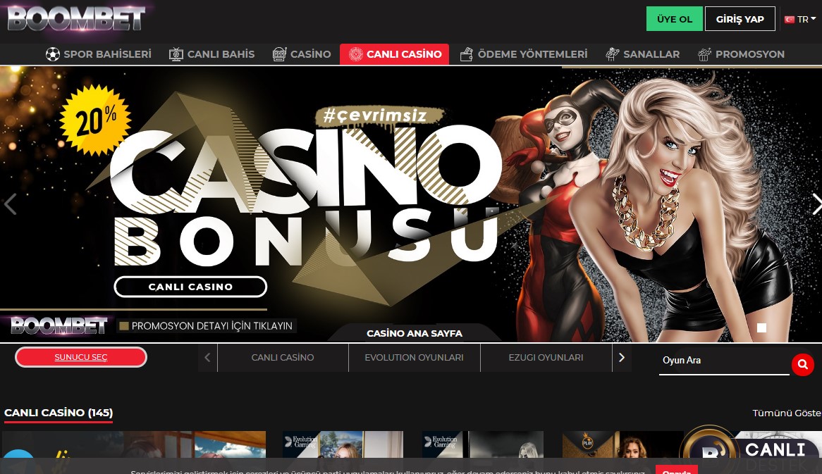 Casinoboombets Giriş